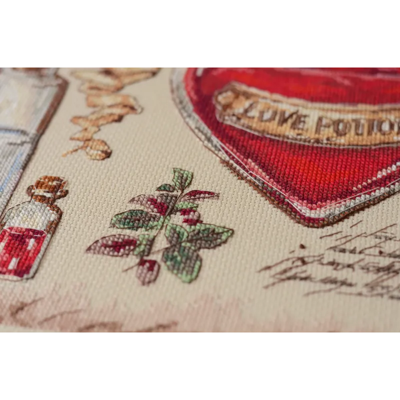 Kits de point de croix "Recette d'amour" 30x30 cm AAH-283