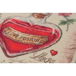 Cross-stitch kits "Recipe for love" 30x30 cm AAH-283