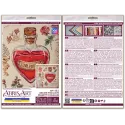 Kits de point de croix "Recette d'amour" 30x30 cm AAH-283