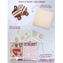 Kits de point de croix "Recette d'amour" 30x30 cm AAH-283