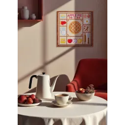 Kreuzstich-Sets "Apfelkuchen" 35x35 cm AAH-280