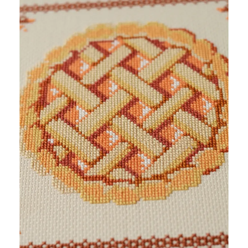 Kreuzstich-Sets "Apfelkuchen" 35x35 cm AAH-280