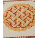 Kreuzstich-Sets "Apfelkuchen" 35x35 cm AAH-280