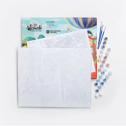 Набор для творчества "Рисование по номерам". P006 Енот (полигональн...