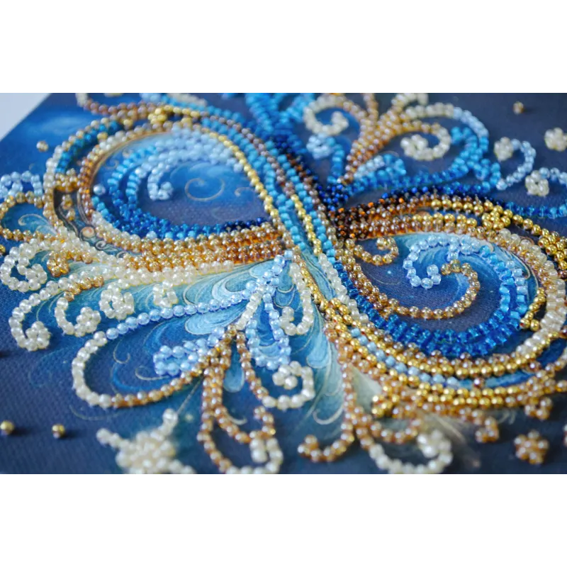 Mini kit de broderie de perles "Infini" 15x15 cm AAM-261