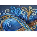 Mini kit de broderie de perles "Infini" 15x15 cm AAM-261