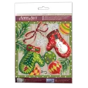 Mini-Perlenstick-Set - Feiertags-Quiz 15x15 cm AAM-201