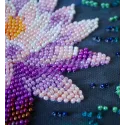 Kit de broderie de perles Mini "Nénuphar" 15x15 cm AAM-262