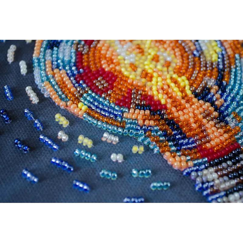 Мини-набор для вышивания бисером "Bring the light" 15x15 см AAM-260