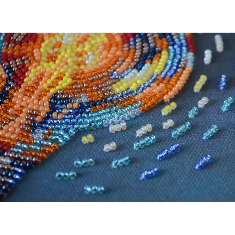 Мини-набор для вышивания бисером "Bring the light" 15x15 см AAM-260