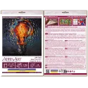 Мини-набор для вышивания бисером "Bring the light" 15x15 см AAM-260