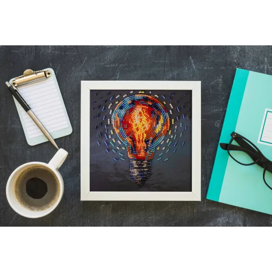 Мини-набор для вышивания бисером "Bring the light" 15x15 см AAM-260