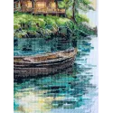 Kits de point de croix "Silence dans la forêt" 20x35 cm AAH-286