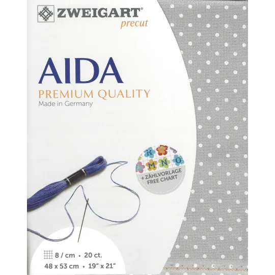 Vorgeschnittene Aida 20 Count 48x53 cm 332673494853