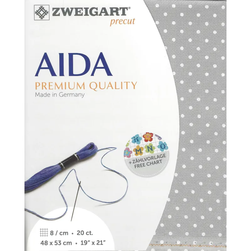 Vorgeschnittene Aida 20 Count 48x53 cm 332673494853