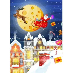 (D) Рождественские подарки 50*70 WD3067