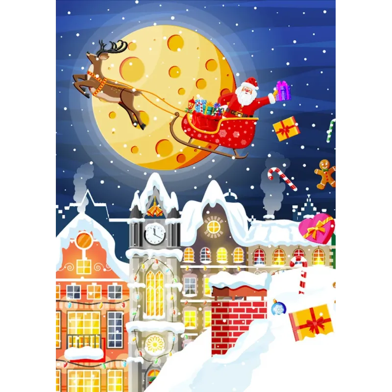 (D) Christmas gifts 50*70 WD3067