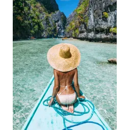 (D) Entdecke das Paradies 40*50 WD3048