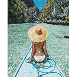 (D) Découvrez le paradis 40*50 WD3048