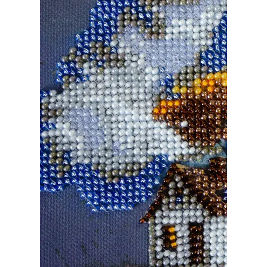 Mini kit de broderie de perles "Cottage Beneath the Clouds" AAM-263