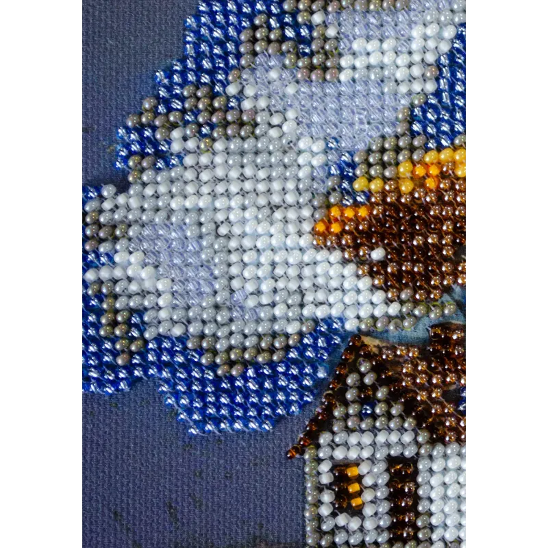 Mini kit de broderie de perles "Cottage Beneath the Clouds" AAM-263