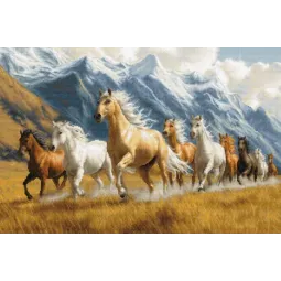 Набор для вышивания крестом "Free Spirit" 30x20см SG704