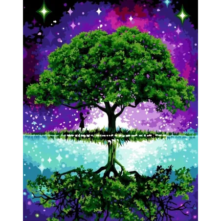 Malen nach Zahlen Kit "Baum des Lebens" 40x50 cm R069 0425