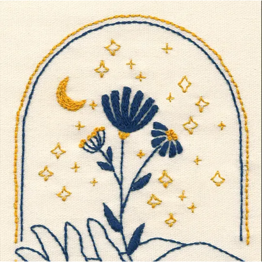 Kreuzstich-Set "Sei nett zu dir selbst" D71-06260