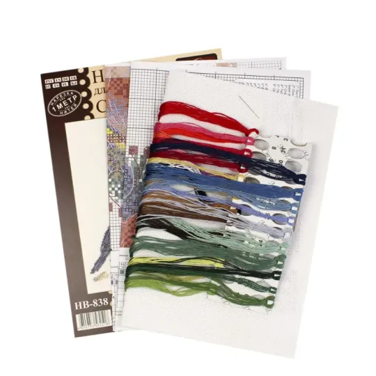 Kit de point de croix "Winter talking" SNV-838