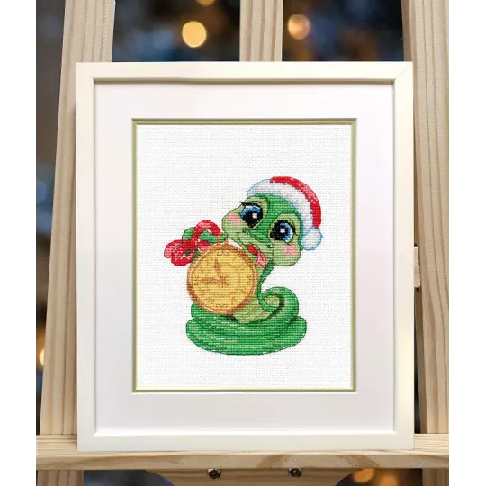 Набор для вышивания крестиком "Змея-3" S1639
