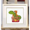 Cross stitch kit "Snake-1" S1635