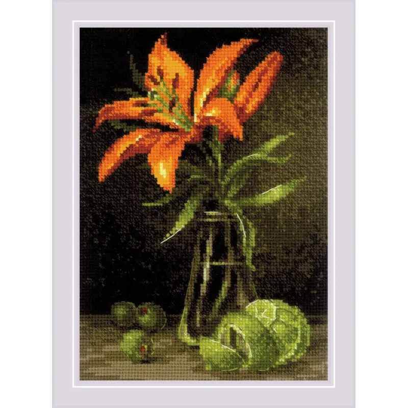 Набор для вышивания крестиком Lily and Lime 15x21 SR2097