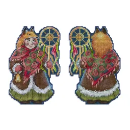 Набор для вышивания крестиком "Рождественские песнопения. Тётушка лисица" SR-966