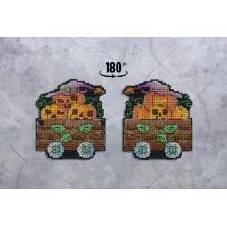 Cross stitch kit "Pumpkin Wagon" SR-930