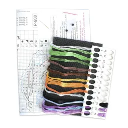 Kreuzstich-Set "Kürbiswagen" SR-930