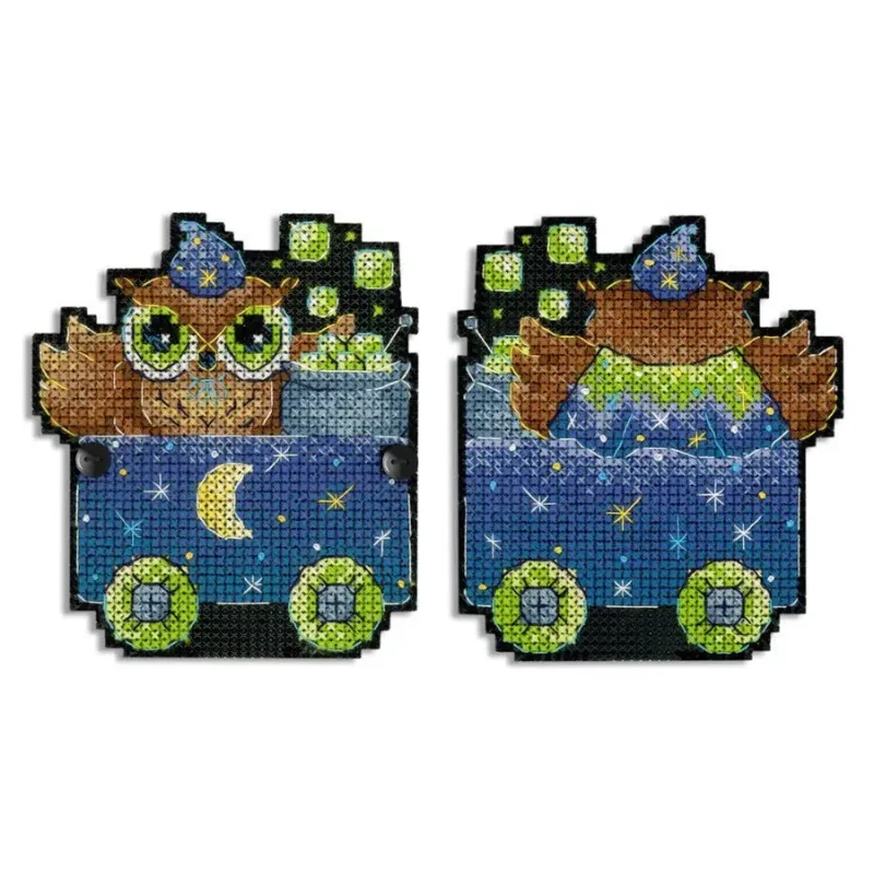 Kreuzstich-Set "Magischer Wagen" SR-932