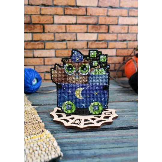 Kreuzstich-Set "Magischer Wagen" SR-932