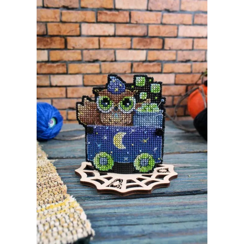 Kreuzstich-Set "Magischer Wagen" SR-932