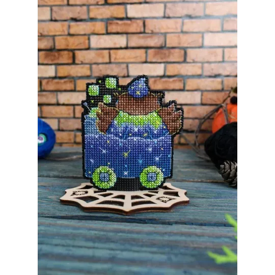 Kreuzstich-Set "Magischer Wagen" SR-932