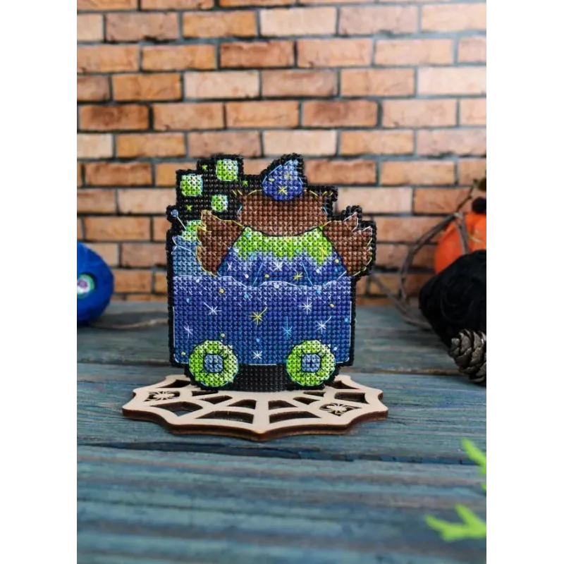 Kreuzstich-Set "Magischer Wagen" SR-932