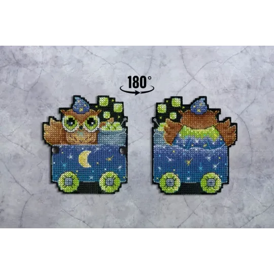 Kreuzstich-Set "Magischer Wagen" SR-932