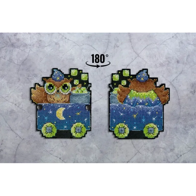 Kreuzstich-Set "Magischer Wagen" SR-932