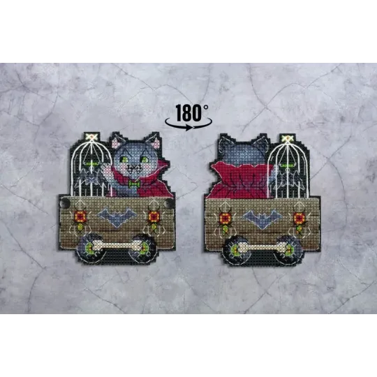 Набор для вышивания крестом "Жуткий экипаж" SR-931