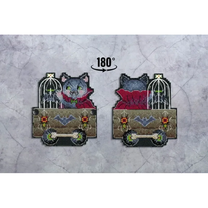 Набор для вышивания крестом "Жуткий экипаж" SR-931