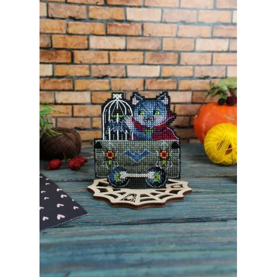 Kryželiu siuvinėjimo rinkinys "Baisus vežimas" SR-931