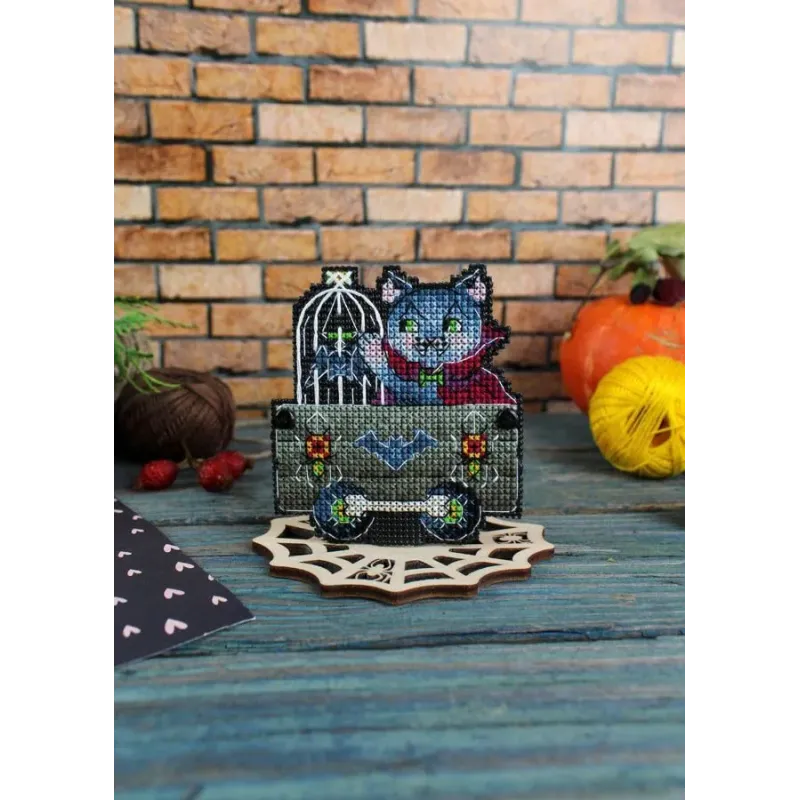 Kryželiu siuvinėjimo rinkinys "Baisus vežimas" SR-931