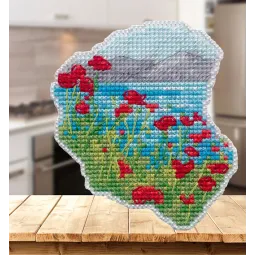 Cross stitch kit "Magnet. Landscape-1" S1634