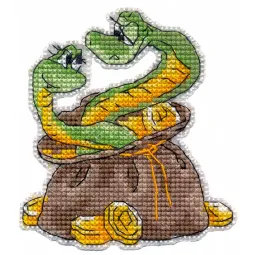 Набор для вышивания крестом "Магнит. Моя дорогая" S1629