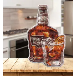 Набор для вышивания крестиком "Магнит. Благородный напиток" S1613