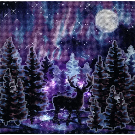 Kreuzstich-Set PANNA "Sternennacht" PPS-7413